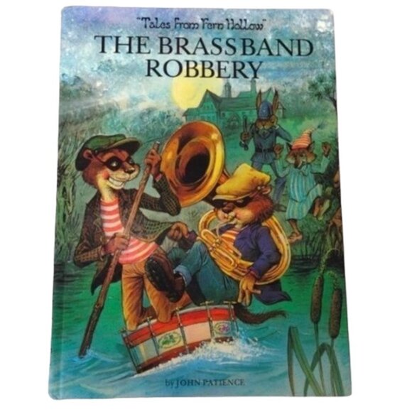 Vintage Kids Book The Brass Band Robbery John Patience Colour Library Books 1989 - Picture 1 of 6